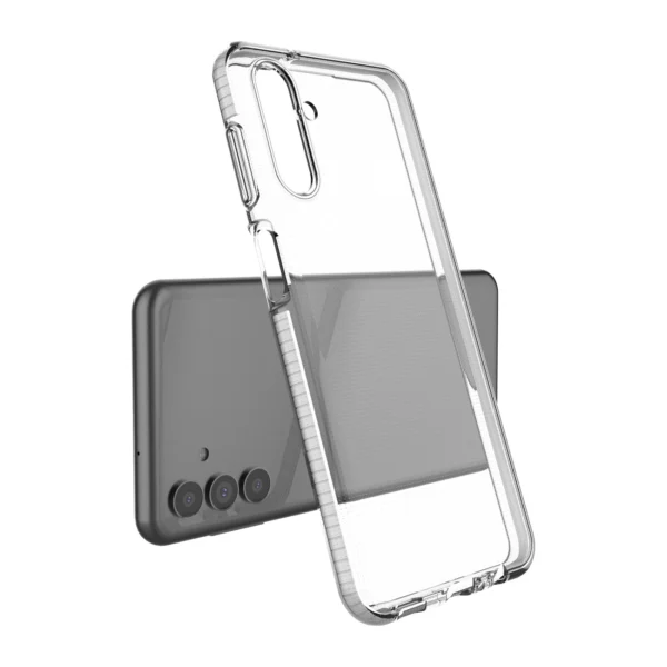 Spring Case Cover Gel Cover with Color Frame for Samsung Galaxy A13 5G Light Pinkeng