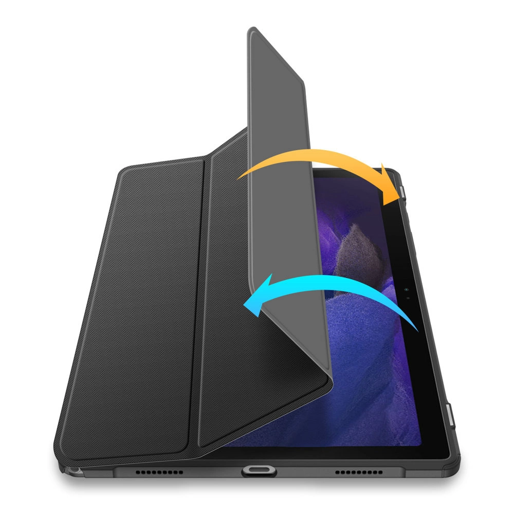 Dux Ducis Toby Rugged Flip Smart Case for Samsung Galaxy Tab A8 10.5'' 2021 Blackeng