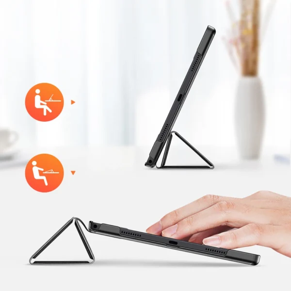 Dux Ducis Domo Foldable Cover Tablet Case with Smart Sleep Function Stand Samsung Galaxy Tab A8 10.5'' 2021 Blackeng