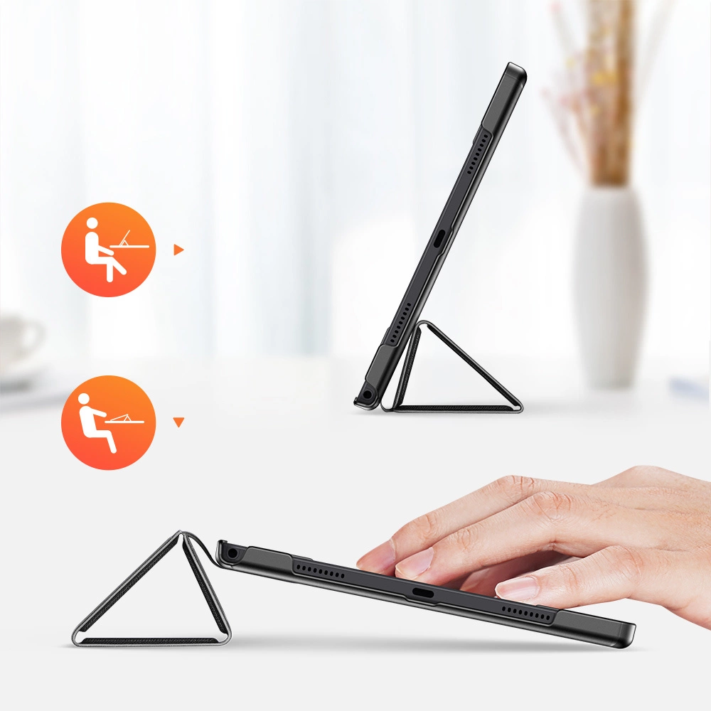 Dux Ducis Domo Foldable Cover Tablet Case with Smart Sleep Function Stand Samsung Galaxy Tab A8 10.5'' 2021 Blackeng