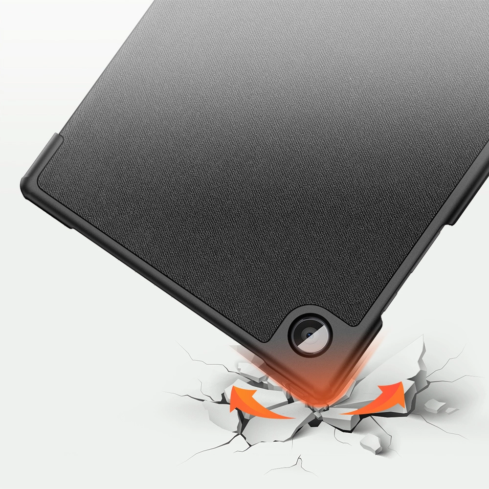 Dux Ducis Domo Foldable Cover Tablet Case with Smart Sleep Function Stand Samsung Galaxy Tab A8 10.5'' 2021 Blackeng