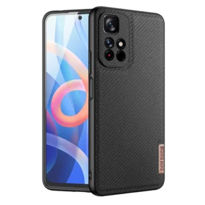 Dux Ducis Fino case cover covered with nylon material Poco M4 Pro 5G blackeng