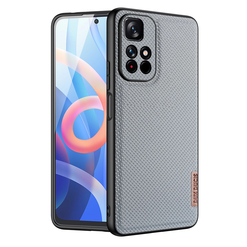 Dux Ducis Fino case cover covered with nylon material Poco M4 Pro 5G blueeng