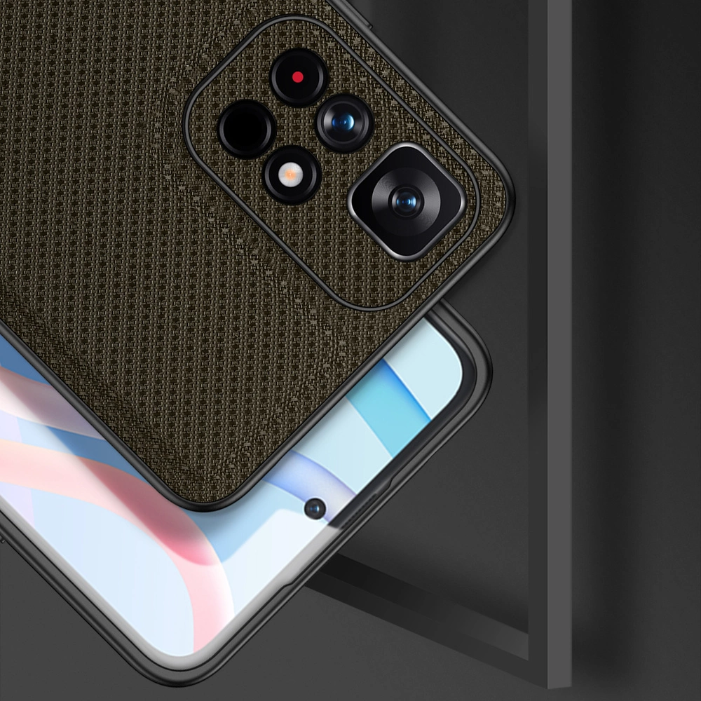 Dux Ducis Fino case cover covered with nylon material Poco M4 Pro 5G greeneng