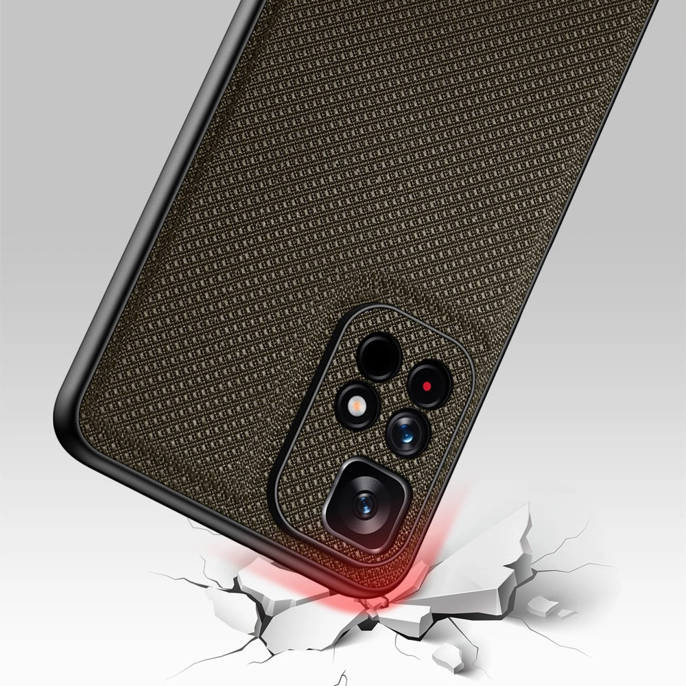 Dux Ducis Fino case cover covered with nylon material Poco M4 Pro 5G greeneng