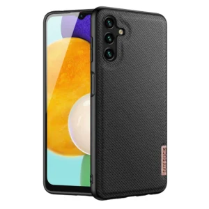 Dux Ducis Fino case is nylon covered Samsung Galaxy A13 5G blackeng