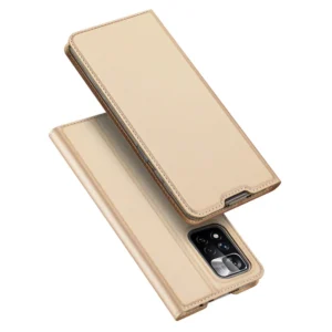 Dux Ducis Skin Pro Holster Case Cover Flip Poco M4 Pro 5G goldeng