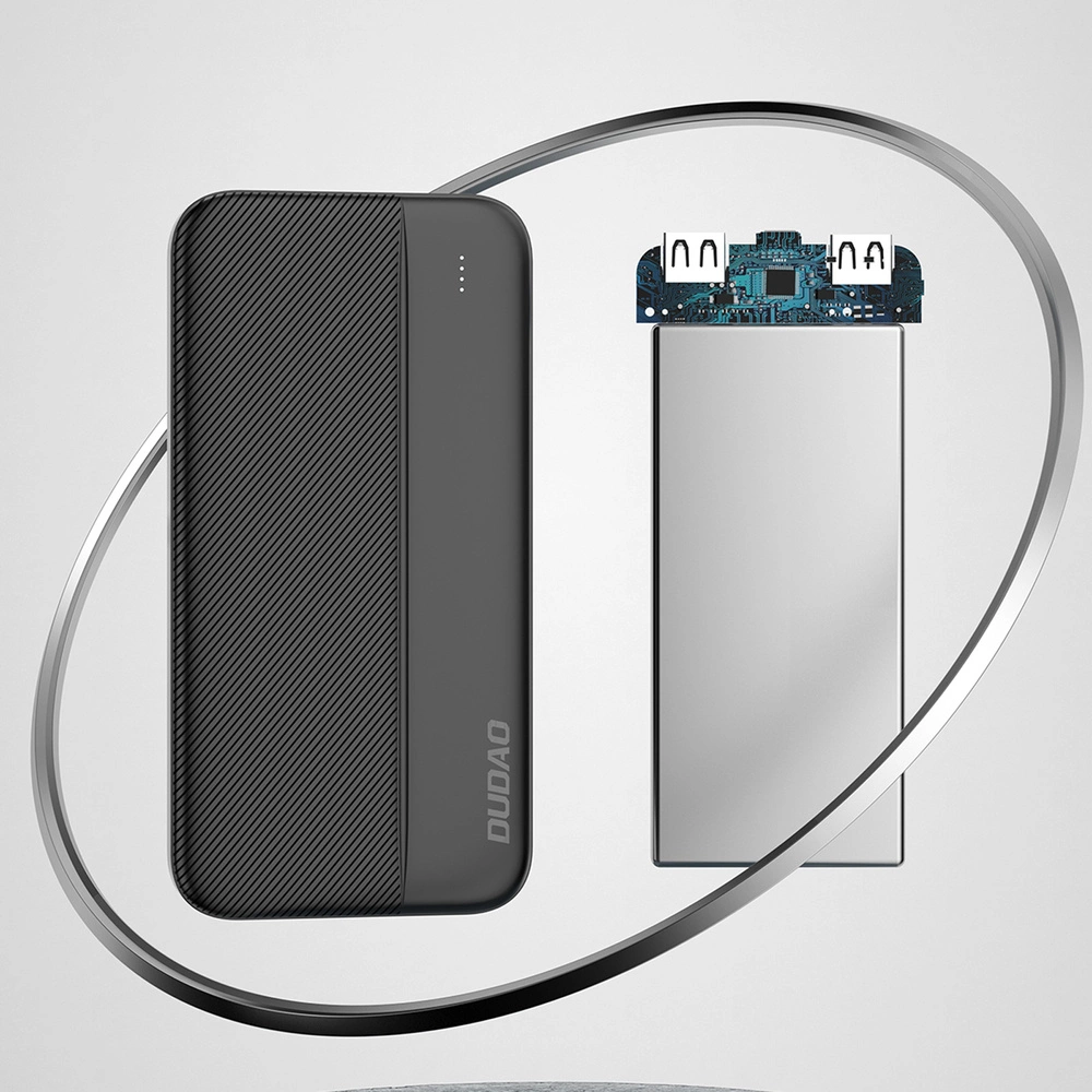 Dudao K4S powerbank 2x USB Type A 10000mAh 5V / 2A whiteeng