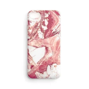 Wozinsky Marble TPU cover gel marble for Samsung Galaxy A73 pinkeng