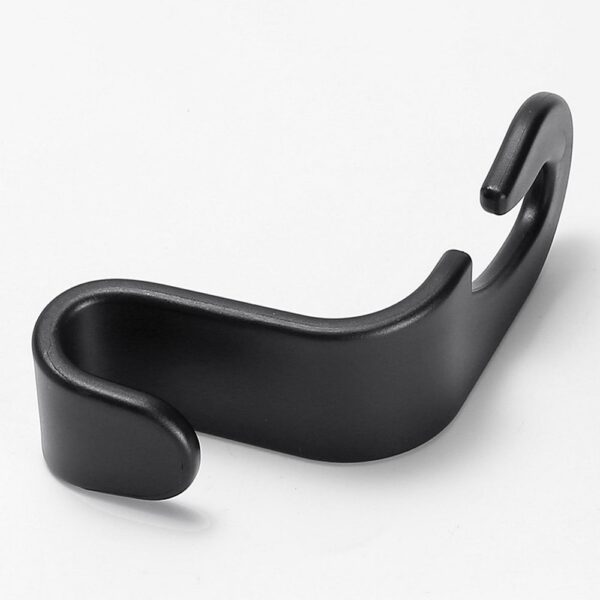 Headrest hanging hook black