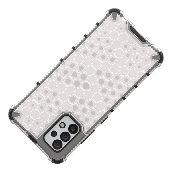 Honeycomb case armored cover with a gel frame for Samsung Galaxy A13 5G blueeng