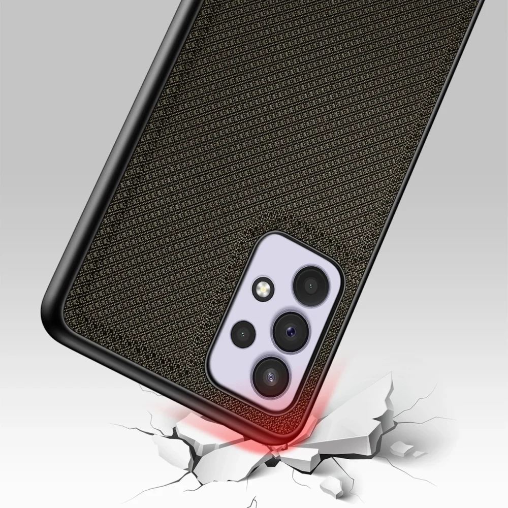 Dux Ducis Fino case is made of nylon material for Samsung Galaxy A33 5G greeneng