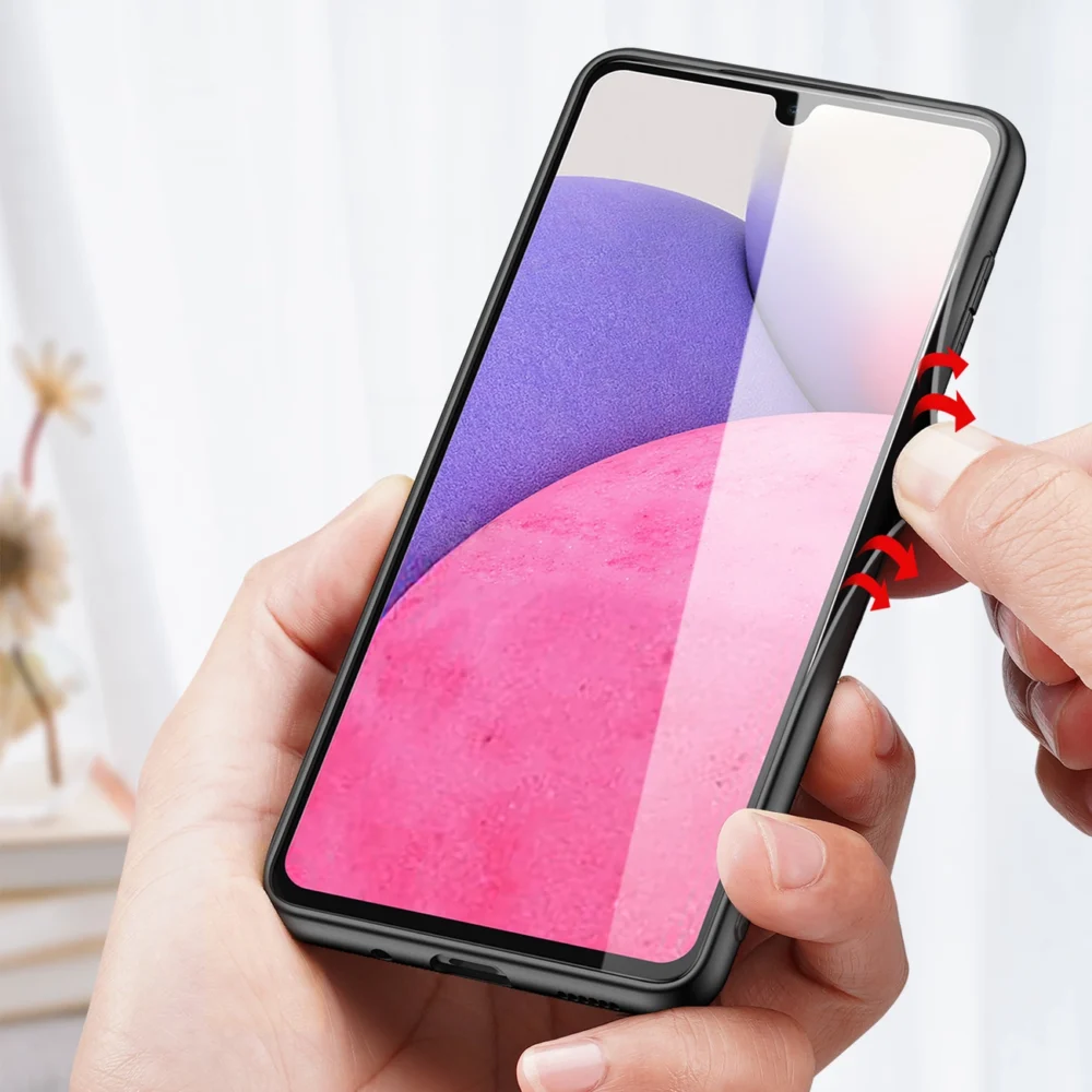 Dux Ducis Fino case is made of nylon material for Samsung Galaxy A33 5G greeneng