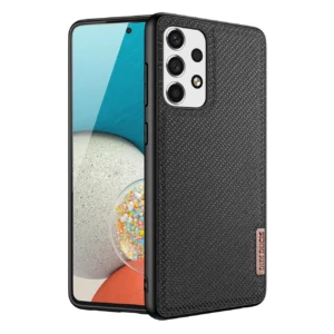 Dux Ducis Fino case cover, nylon material Samsung Galaxy A73 blackeng