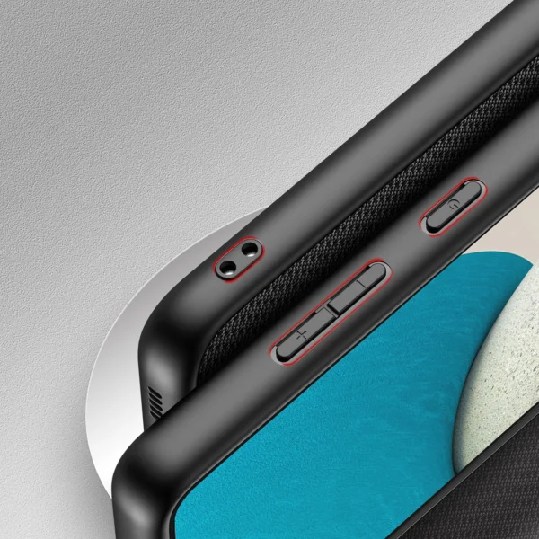 Dux Ducis Fino case cover, nylon material Samsung Galaxy A73 blackeng