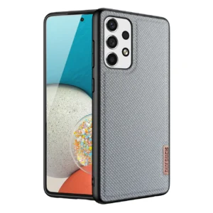 Dux Ducis Fino case is made of nylon material for Samsung Galaxy A73 blueeng