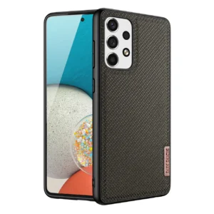 Dux Ducis Fino case is made of nylon material for Samsung Galaxy A73 greeneng