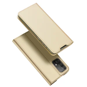 Dux Ducis Skin Pro Holster Cover Flip Cover for Samsung Galaxy A73 goldeng