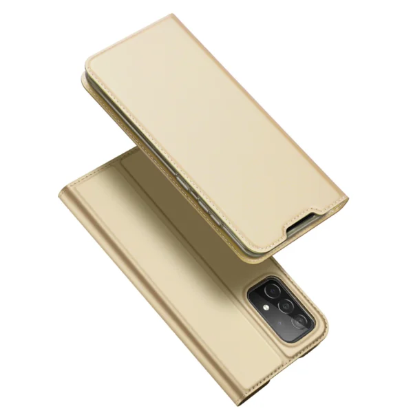 Dux Ducis Skin Pro Holster Cover Flip Cover for Samsung Galaxy A73 goldeng
