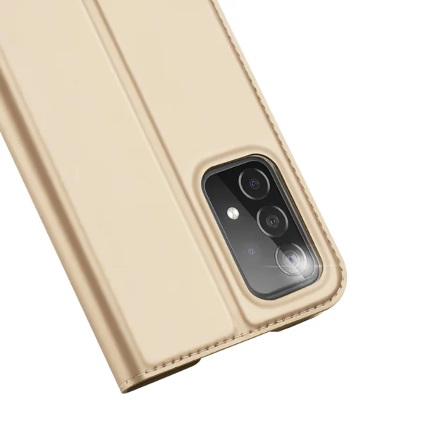 Dux Ducis Skin Pro Holster Cover Flip Cover for Samsung Galaxy A73 goldeng