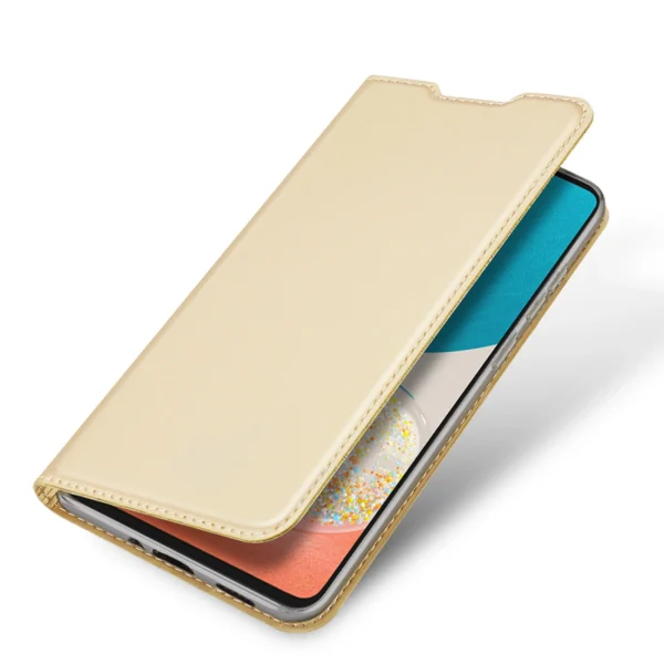 Dux Ducis Skin Pro Holster Cover Flip Cover for Samsung Galaxy A73 goldeng