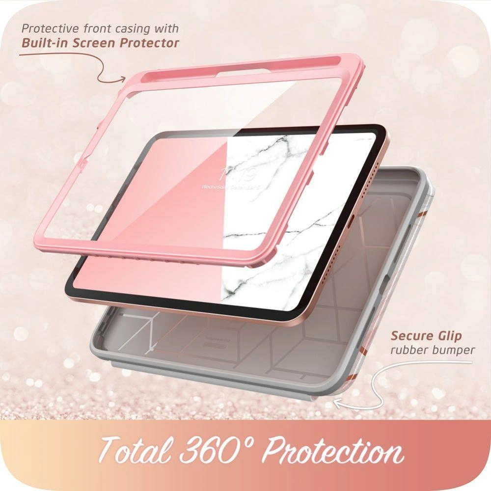 Supcase Cosmo iPad mini 6 2021 Case - Pink Marbleeng