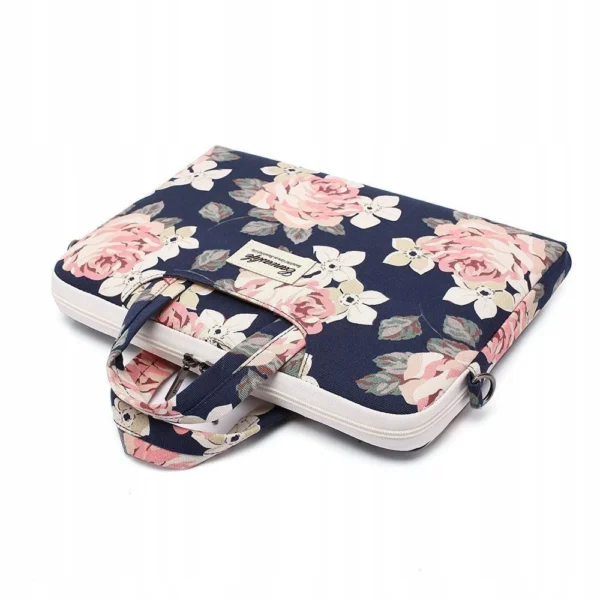 Canvaslife Briefcase Laptop Bag 13-14'' - White/Pinkeng