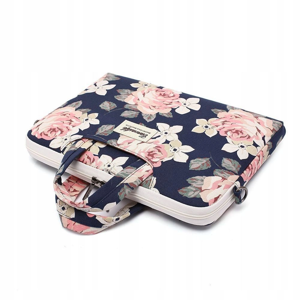 Canvaslife Briefcase Laptop Bag 13-14'' - White/Pinkeng