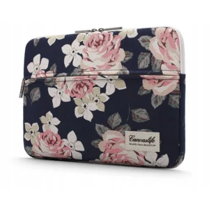 Canvaslife Sleeve for 13-14'' Laptop - Navy Blue and Pinkeng
