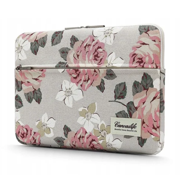 Canvaslife Sleeve for 13-14'' Laptop - White and Pinkeng