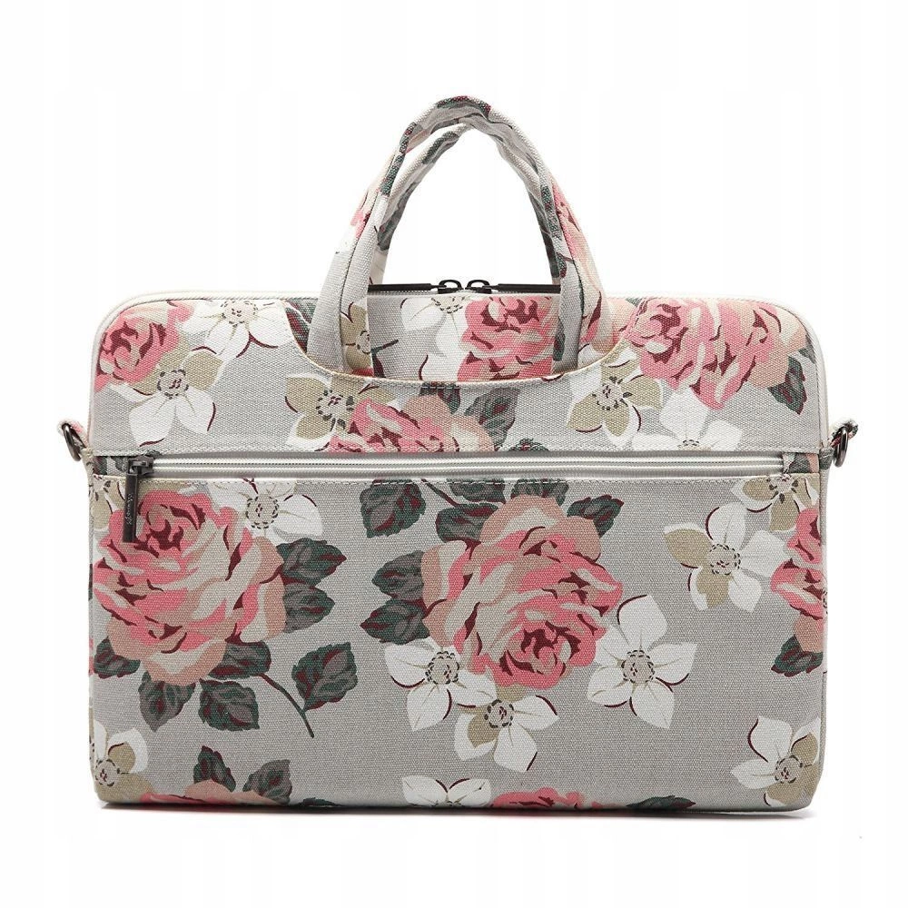 Canvaslife Briefcase 15-16'' Laptop Bag - Navy Blue and Whiteeng