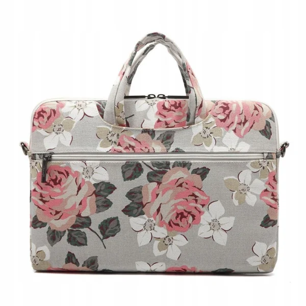 Canvaslife Briefcase Laptop Bag 15-16'' - White/Pinkeng