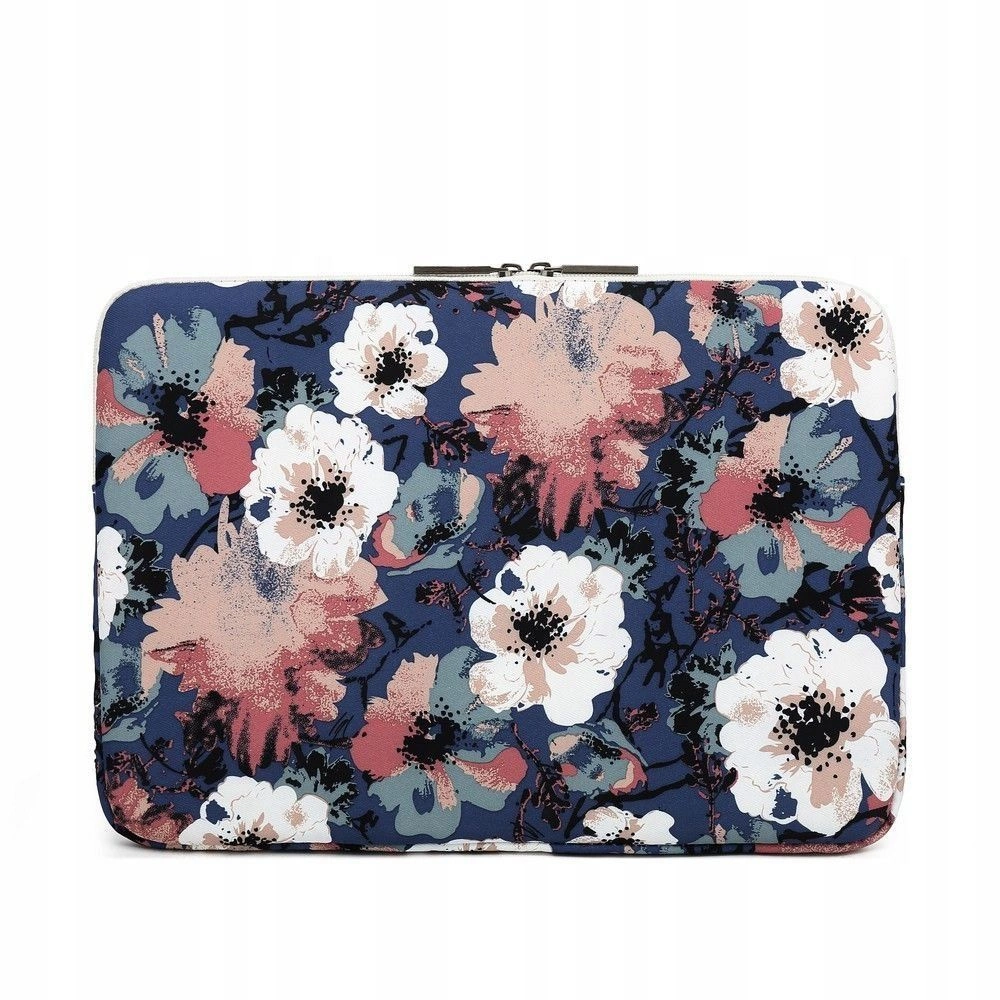 Canvaslife Sleeve for 15-16'' laptop - navy blue and pinkeng
