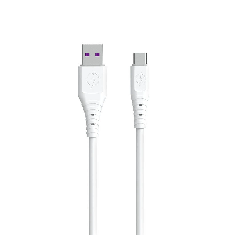 Dudao cable USB - USB Type C 6A cable 1 m white (TGL3T)eng