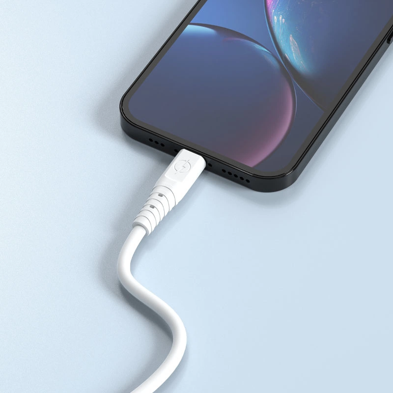 Dudao cable USB - USB Type C 6A cable 1 m white (TGL3T)eng