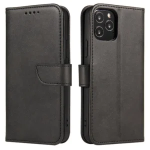 Magnet Case elegant case cover cover with a flap and stand function OnePlus Nord N20 5G blackeng