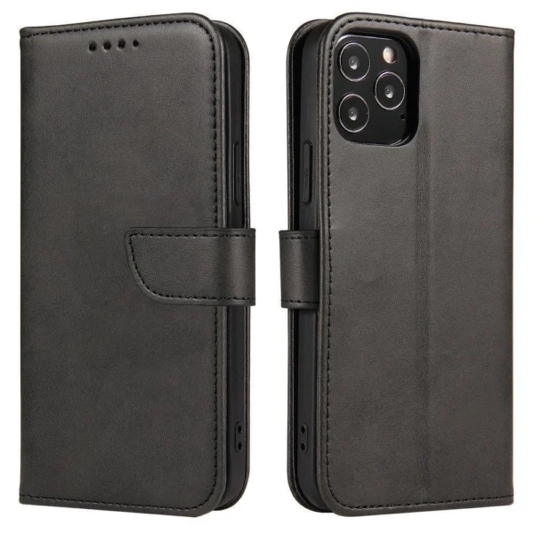 Magnet Case elegant case cover cover with a flap and stand function OnePlus Nord N20 5G blackeng