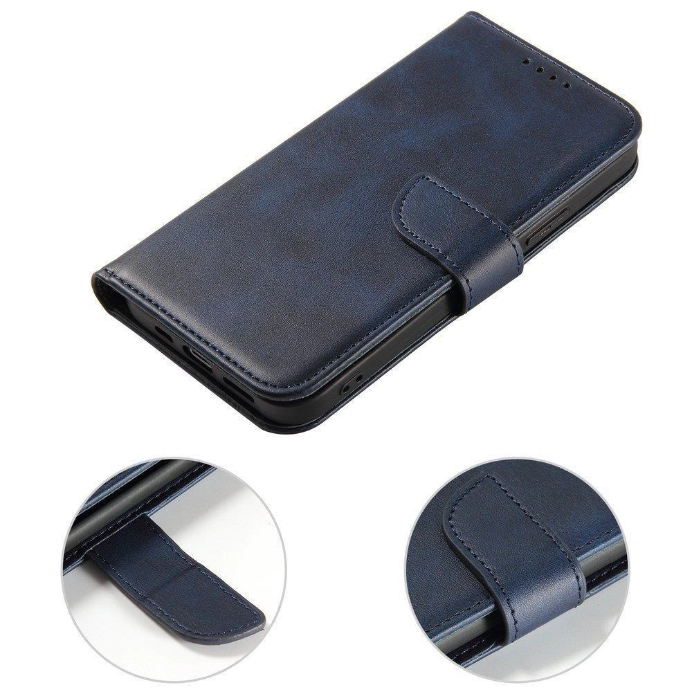 Magnet Case elegant case cover with a flap and stand function for Samsung Galaxy A03s (166.5) blueeng