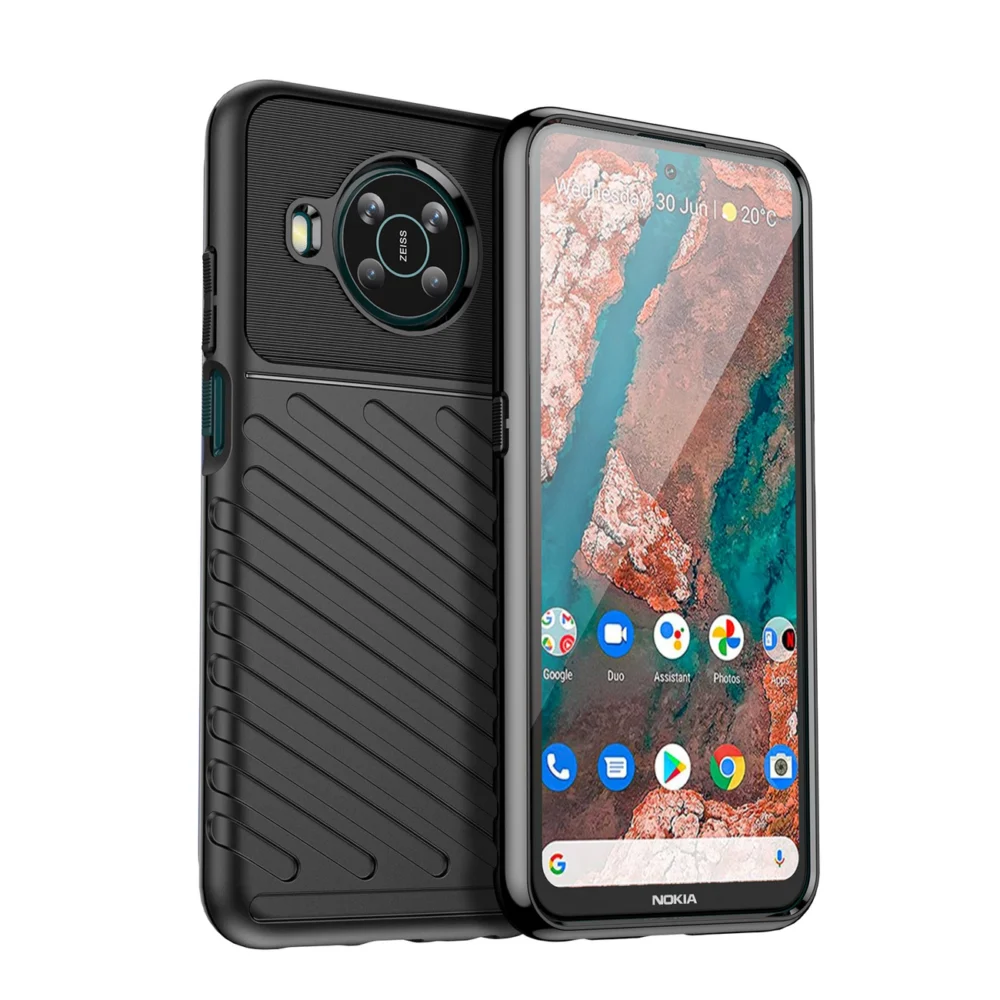 89192_1 Thunder Case flexible armored cover for Nokia X100 blackeng