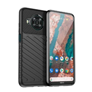 Thunder Case flexible armored cover for Nokia X100 blackeng