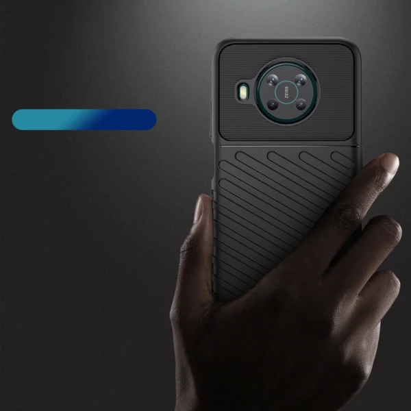 Thunder Case flexible armored cover for Nokia X100 blackeng