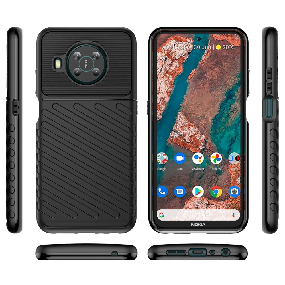 89192_7 Thunder Case flexible armored cover for Nokia X100 blackeng