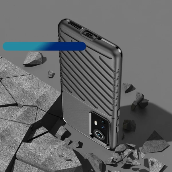 Thunder Case flexible armored cover for Xiaomi 12 / 12X blackeng