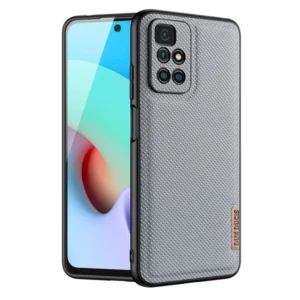 Dux Ducis Fino case cover covered with nylon material Xiaomi Redmi 10 blueeng