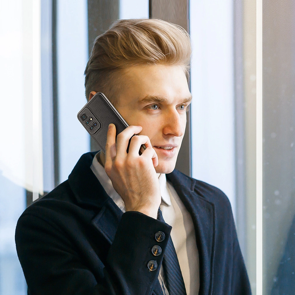 Dux Ducis Fino case cover covered with nylon material Xiaomi Redmi 10 blueeng