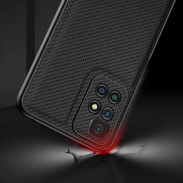 Dux Ducis Fino case cover covered with nylon material Xiaomi Redmi 10 greeneng