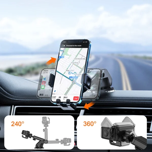 Joyroom Car Dashboard Smartphone Holder Black (JR-ZS283)eng