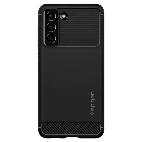 Spigen Rugged Armor Case for Samsung Galaxy S21 FE - Matte Blackeng