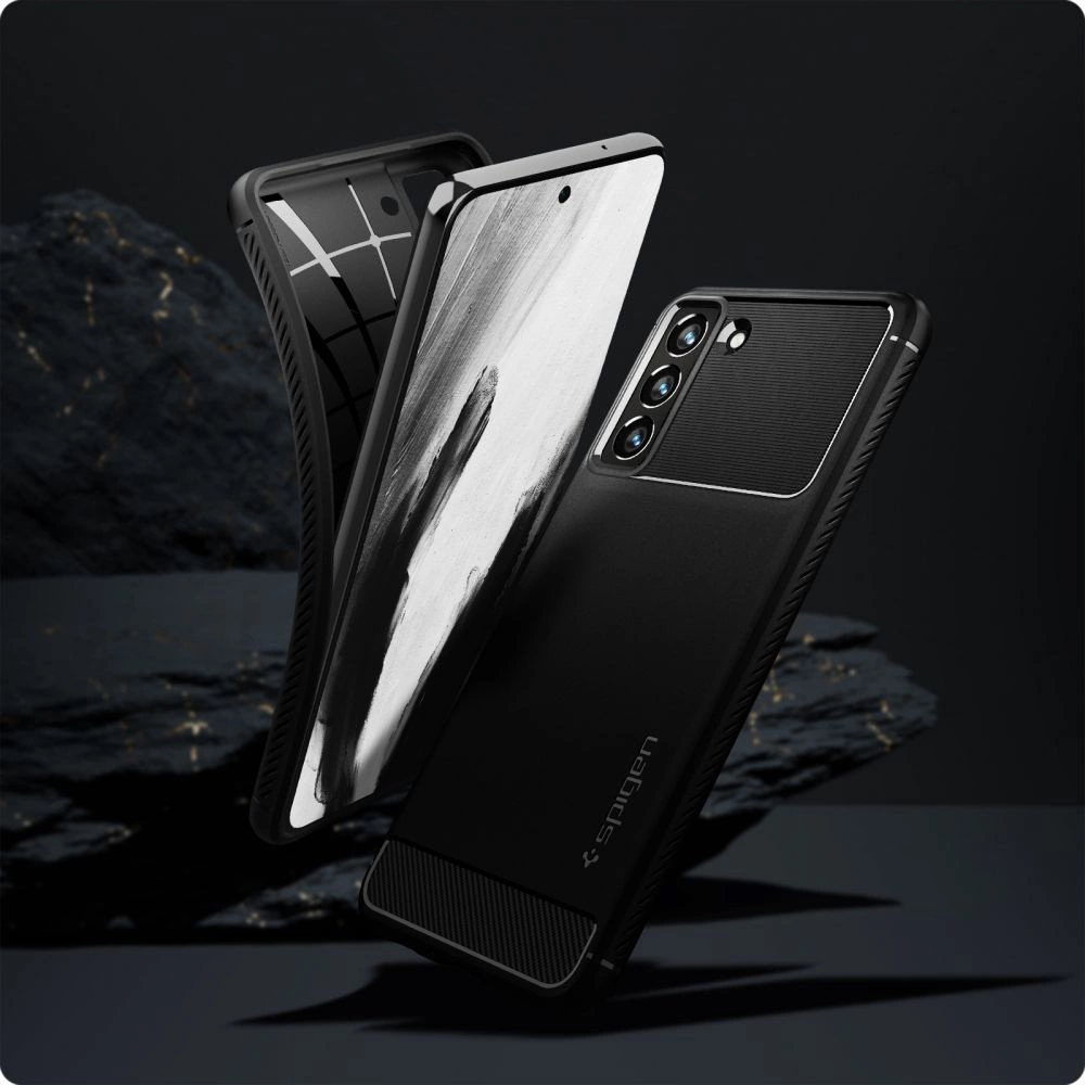 Spigen Rugged Armor Case for Samsung Galaxy S21 FE - Matte Blackeng