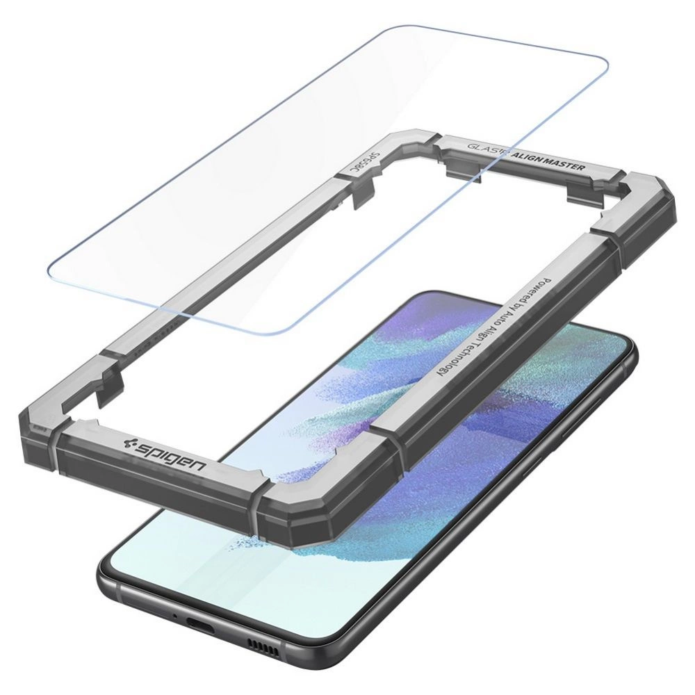 Spigen ALM Glas.tR tempered glass for Samsung Galaxy S21 FE - 2 pcs.eng